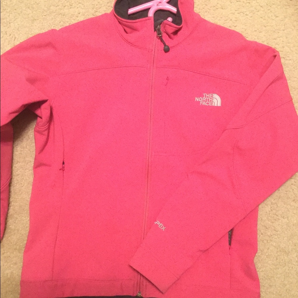 North face soft shell jacket